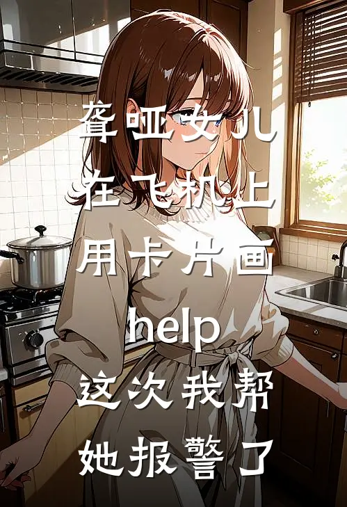 聋哑女儿在飞机上用卡片画help,这次我帮她报警了