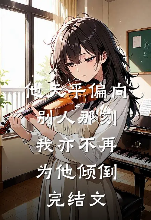 他天平偏向别人那刻，我亦不再为他倾倒完结文