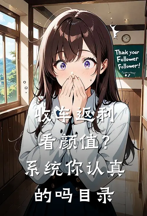 收车返利看颜值？系统你认真的吗目录