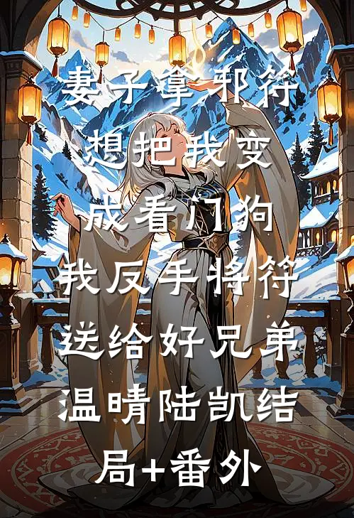 妻子拿邪符想把我变成看门狗，我反手将符送给好兄弟温晴陆凯结局+番外