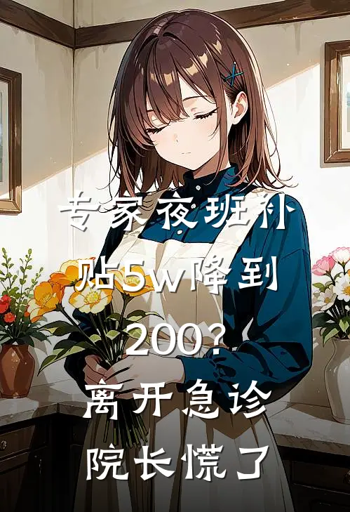 专家夜班补贴5w降到200？离开急诊院长慌了
