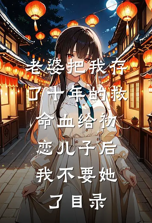 老婆把我存了十年的救命血给初恋儿子后，我不要她了目录