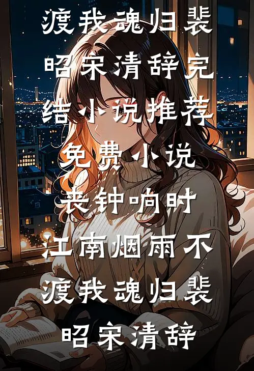 丧钟响时，江南烟雨不渡我魂归裴昭宋清辞完结小说推荐_免费小说丧钟响时，江南烟雨不渡我魂归裴昭宋清辞