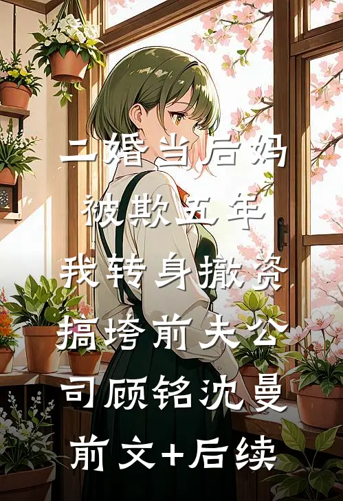 二婚当后妈被欺五年，我转身撤资搞垮前夫公司顾铭沈曼前文+后续