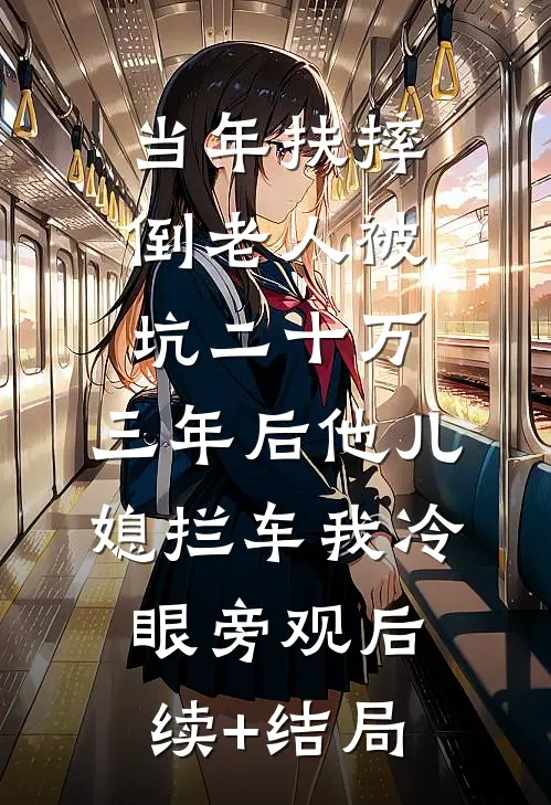 当年扶摔倒老人被坑二十万，三年后他儿媳拦车我冷眼旁观后续+结局