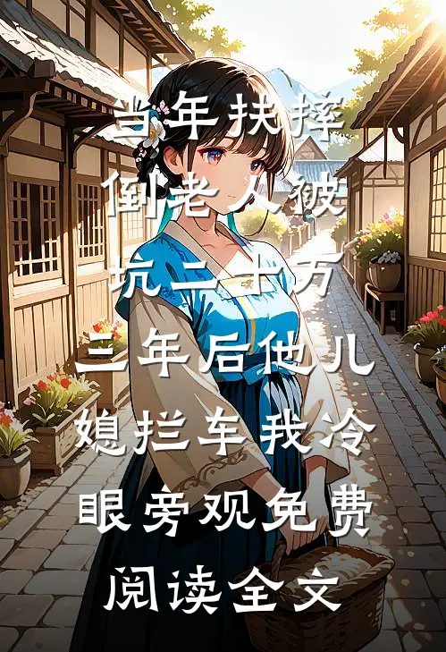 当年扶摔倒老人被坑二十万，三年后他儿媳拦车我冷眼旁观免费阅读全文