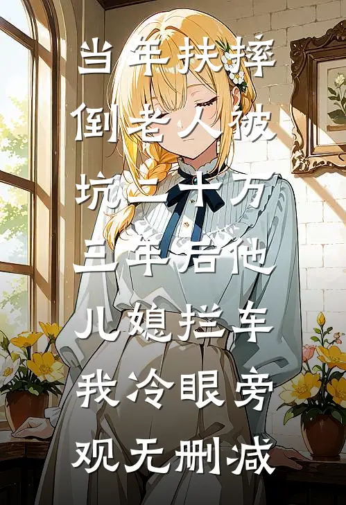 当年扶摔倒老人被坑二十万，三年后他儿媳拦车我冷眼旁观无删减