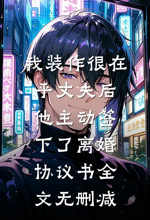 我装作很在乎丈夫后，他主动签下了离婚协议书全文无删减
