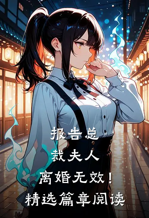 报告总裁夫人,离婚无效!精选篇章阅读