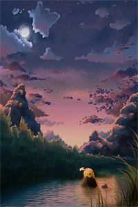 川河不渡当年誓by